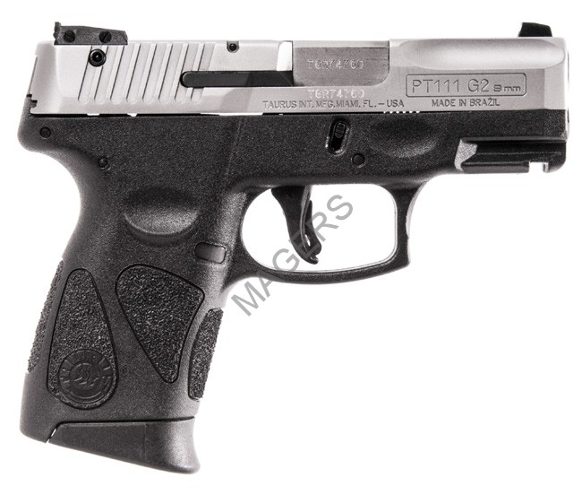 SPECIAL: TAURUS Millennium G2 Matte Stainless 9mm Polymer Grip Sub ...